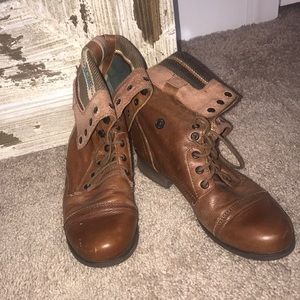 Steve Madden combat boots